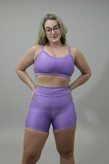 Top Ginástica + Shorts Ginástica